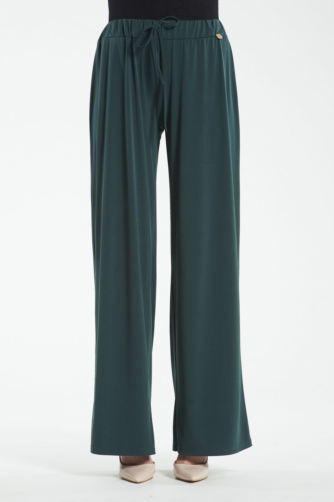 Pantalone palazzo - VERDE